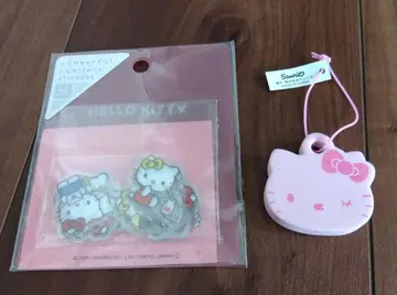 미사용 새상품 산리오 헬로키티 씰 & 덤 (헤이세이 레트로)