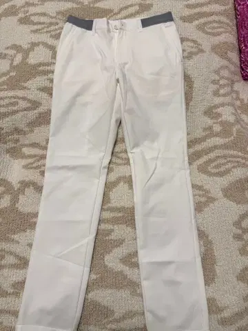 화이트 여성용 골프 팬츠 L 사이즈