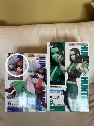 HUNTER x HUNTER 키루아 나니카 이르미 레오리오 피규어