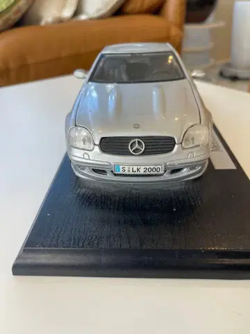 메르세데스-벤츠 SLK 실버 모형