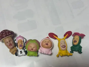 개봉품 코비토즈칸 오스와리 마스코트 전 6종 풀 컴프 세트