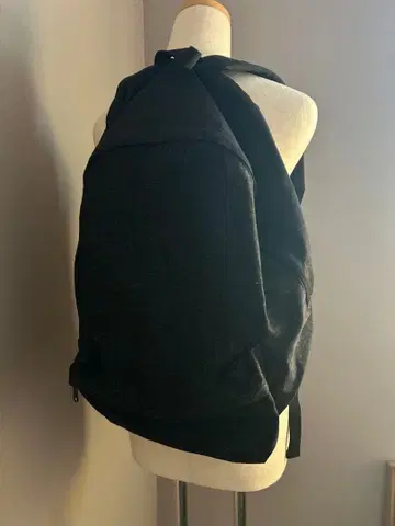 키스 해링 블랙 그레이 백팩 블랙