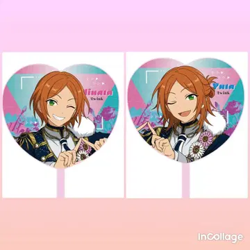 앙스타 아오이 유우타 아오이 히나타 2wink 응원 부채 스타포니