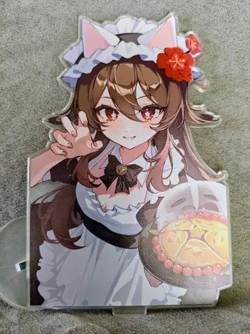 [11/30까지] 원신 호두 아크릴 스탠드 메이드