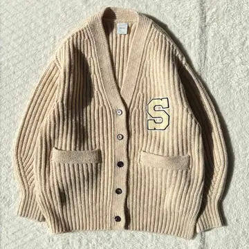 Spick&Span 레터맨 빅 가디건