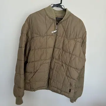 WALLS 퀼팅 자켓 L 사이즈 올리브 그린