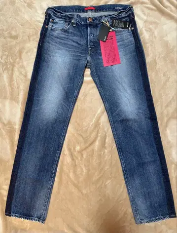 RED CARD KAWASAKI 콜라보 곁단 데님 36