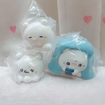 러브이즈 스못피 어깨 쿵 소프트 비닐 기다림 피규어 3세트