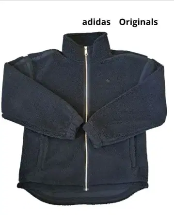 adidas Originals 보아 플리스 자켓 블랙