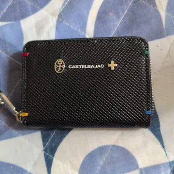 CASTELBAJAC 블랙 코인 케이스