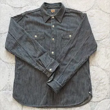 Deluxeware 스트라이프 긴팔 셔츠 일본제