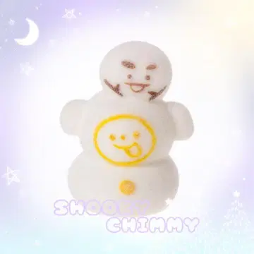 BT21 눈사람 랜덤 피규어 SHOOKY CHIMMY