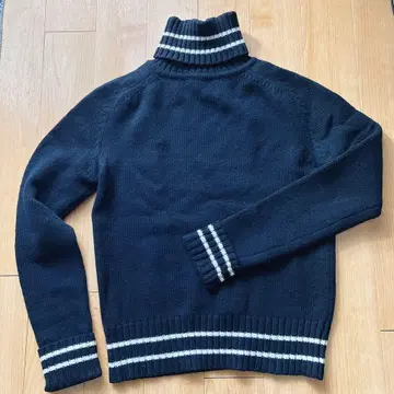 THE RERACS 더 리라쿠스 울 100% 터틀넥 니트 스웨터