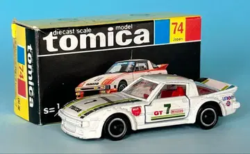 토미카 블랙 상자 74 마쓰다 사반나 RX7 레이싱