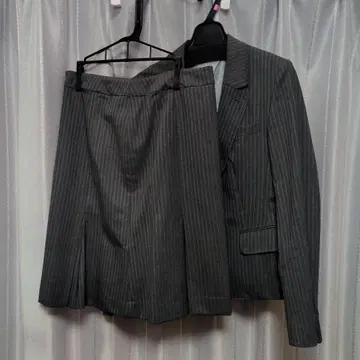 여성 수트 세트 그레이 비즈니스 정장