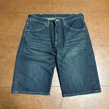 Wrangler 데님 하프 팬츠 다크 네이비 size 34 구제 의류