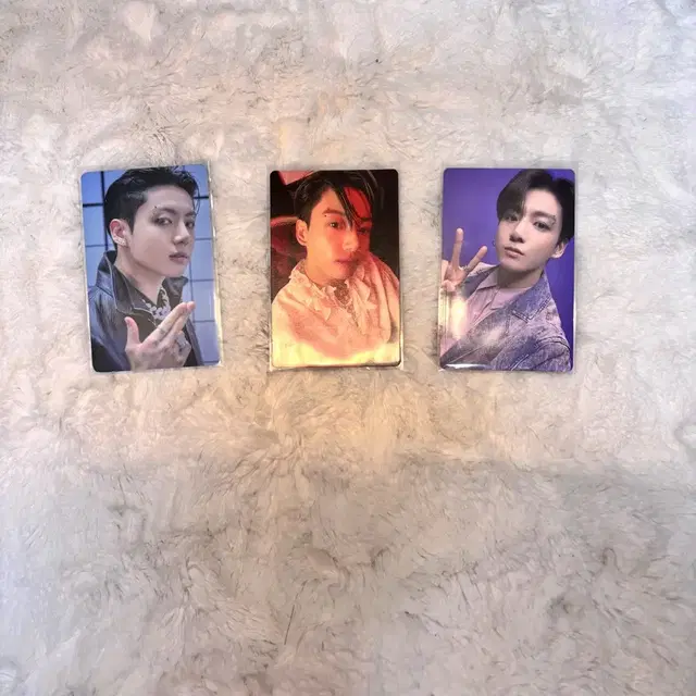 방탄소년단 정국 포토카드 3장