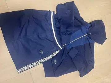 CALLAWAY 네이비 집업 세트웨어풍 골프웨어