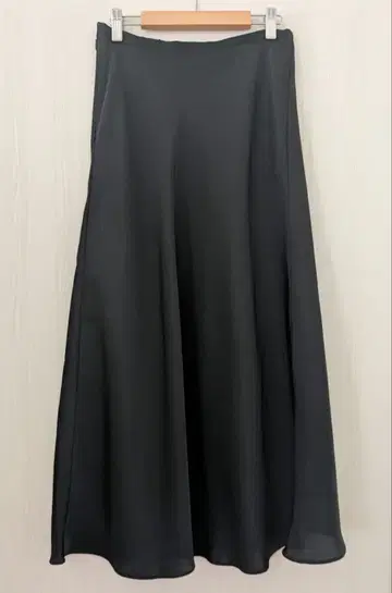 FASHIRU 새틴 롱 스커트