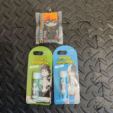 립 크림 세트 미도리야 이즈쿠 토도로키 쇼토