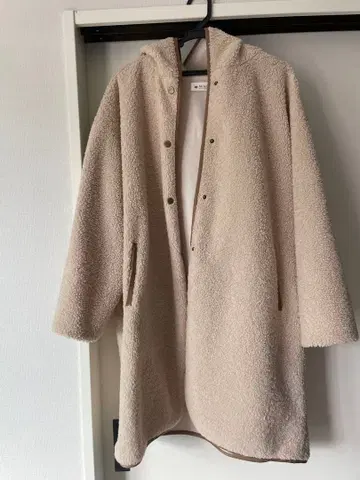 밀크티 플리스 자켓 프리 사이즈