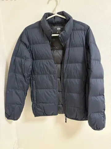 유니클로 울트라 라이트 다운 자켓 XS 네이비 남성용