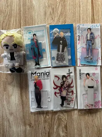 라울 아크릴 스탠드와 스노우 칠 누이 세트