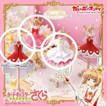 캡슐 토르소 마네킹 카드캡터 사쿠라 레어 포함 4종 가챠