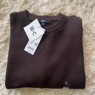 UNIQLO C 유니클로 씨 스무스 코튼 크루넥 스웨터 M 사이즈