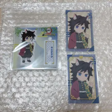 귀멸의 칼날 난자타운 토미오카 기유 아크릴 스탠드 클리어 카드