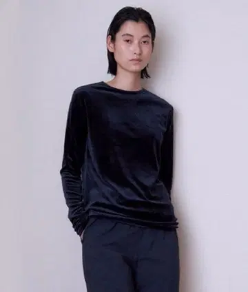 ENOF 벨로아 네이비 상의