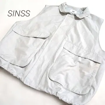 SINSS 루즈 밀리터리 나일론 베스트 L 점퍼