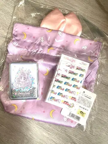 세일러문 뮤지엄 2024 컴팩트 거울 귀 달린 복조리 스티커