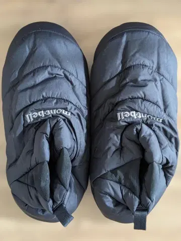 몽벨 엑세로프트 캠핑 신발 M 사이즈 블랙