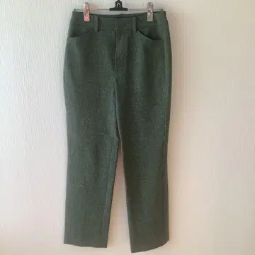 B-THREE 그린 슬랙스