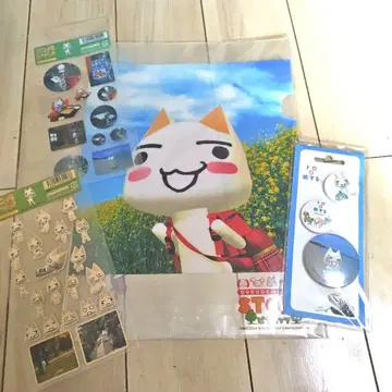 [ 미개봉 ] 도코데모 잇쇼 클리어 파일, 캔뱃지, 씰 토로와 여행하는