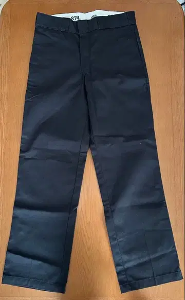 30x30 블랙 DICKIES 874 오리지널 핏