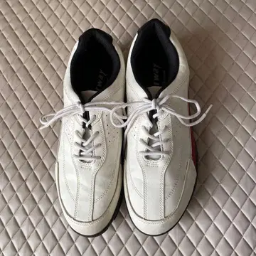 골프화 화이트 가죽