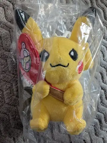 카라비너 포함 마스코트 피카츄 포켓몬센터 카가와 야돈 부채