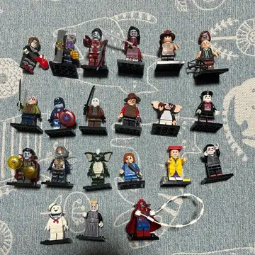 레고 미니피규어 세트 21개