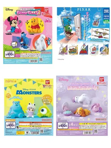 디즈니 캡슐 토이 세트