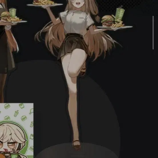 소녀전선2 프랑크버거 아크릴 스탠드