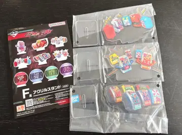 [고치조 3종 세트] 제일복권 가면라이더 젝스&가브 F상 아크릴 스탠드