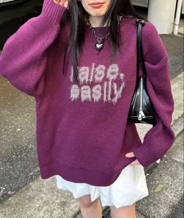 JEANASIS 5G float 로고 BIG 풀오버/248174