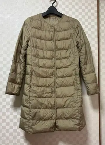 유니클로 울트라 라이트 다운 다운 자켓 S 베이지