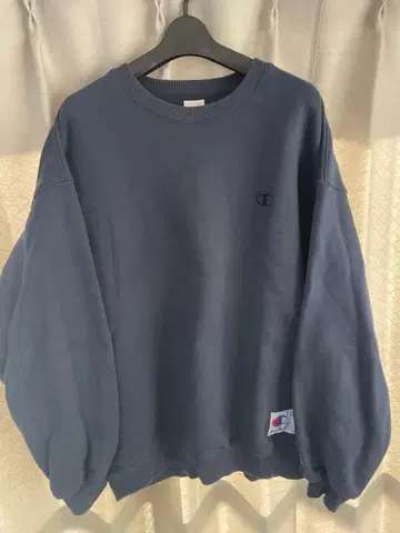 Champion 크루넥 맨투맨 25FW 액션 스타일