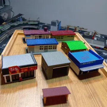 [정리] N게이지 건물 다수 & 스키야 세트