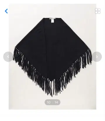 자유구 [세탁 가능] 소프트 울 하이 게이지 프린지 스톨