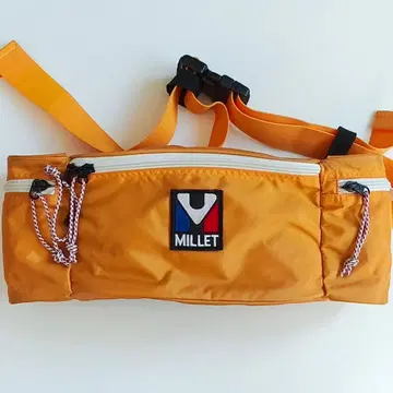 MILLET 밀레 80'S 클래식 베르니나 힙백 오렌지