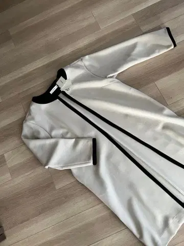 그레이지/블랙 가디건 자켓